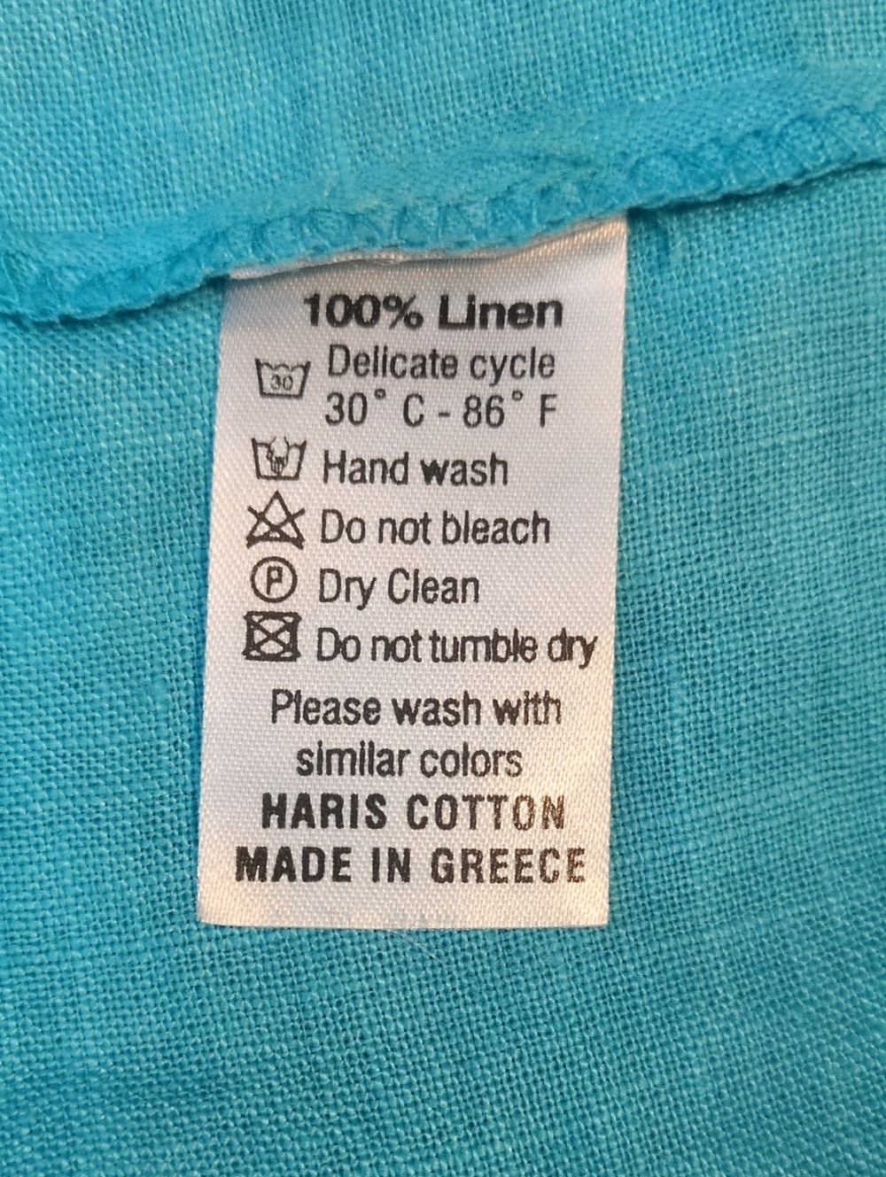 Haris Cotton 100% Linen Maxi Dress Size XL - Picture 8 of 8
